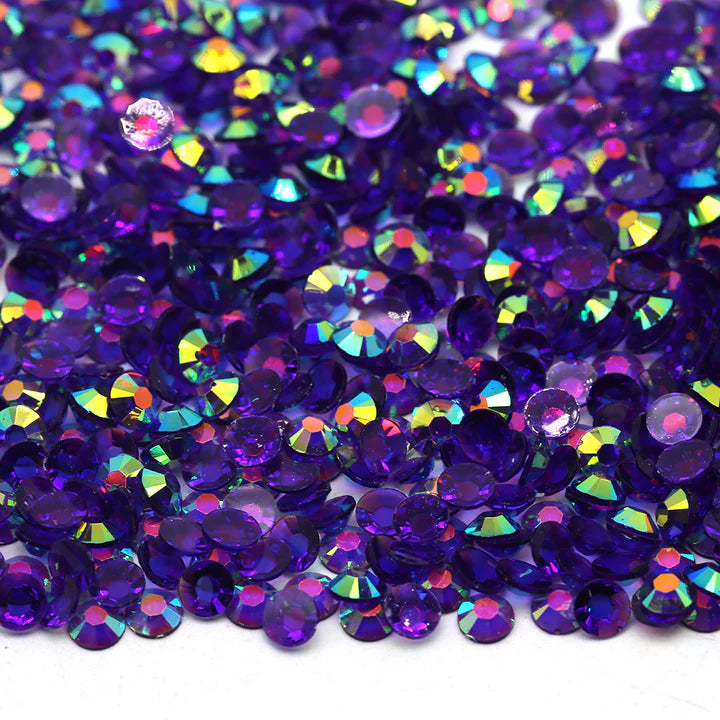 Blue Purple AB - Jelly Rhinestones - SS16