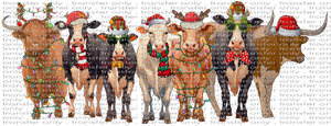 CHR 1002 Christmas Cows
