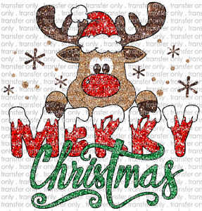 CHR 1008 Merry Christmas Reindeer