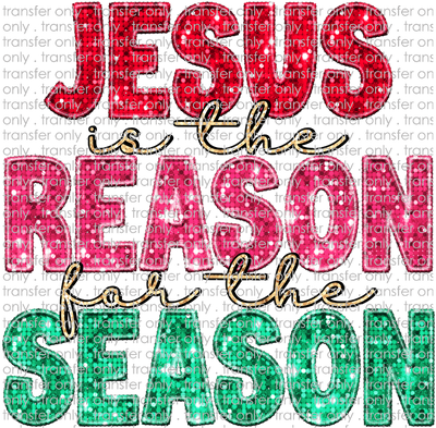 CHR 1012 Sparkle Jesus is the Reason for the Season