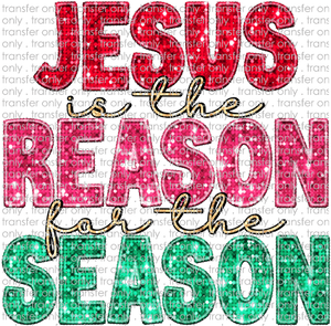 CHR 1012 Sparkle Jesus is the Reason for the Season