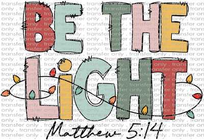 CHR 1033 Be the Light Matthew 5 14