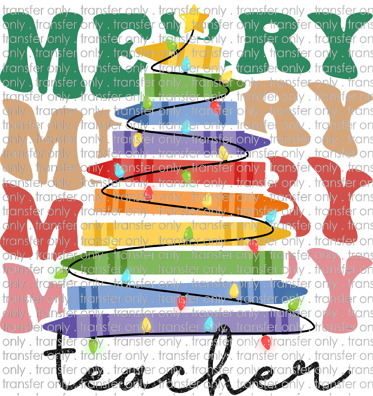 CHR 1065 Merry Merry Merry Tree Teacher