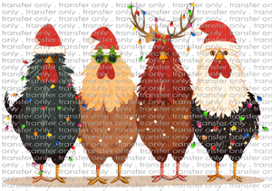 CHR 1077 Christmas Chickens 2