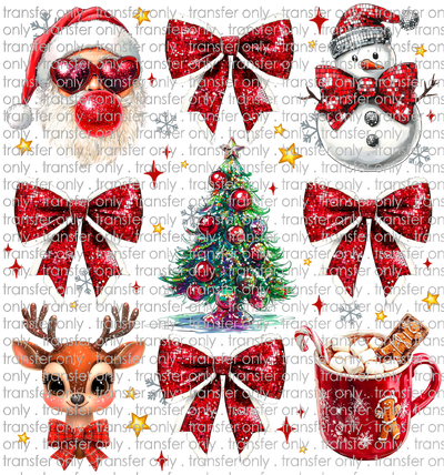 CHR 1137 Christmas Characters and Bows