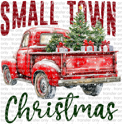 CHR 1216 Small Town Christmas Red Truck