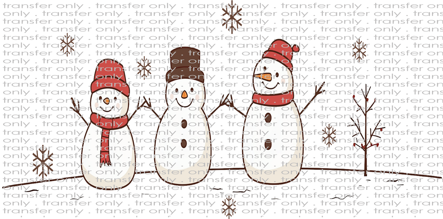 CHR 1217 Three Snowman