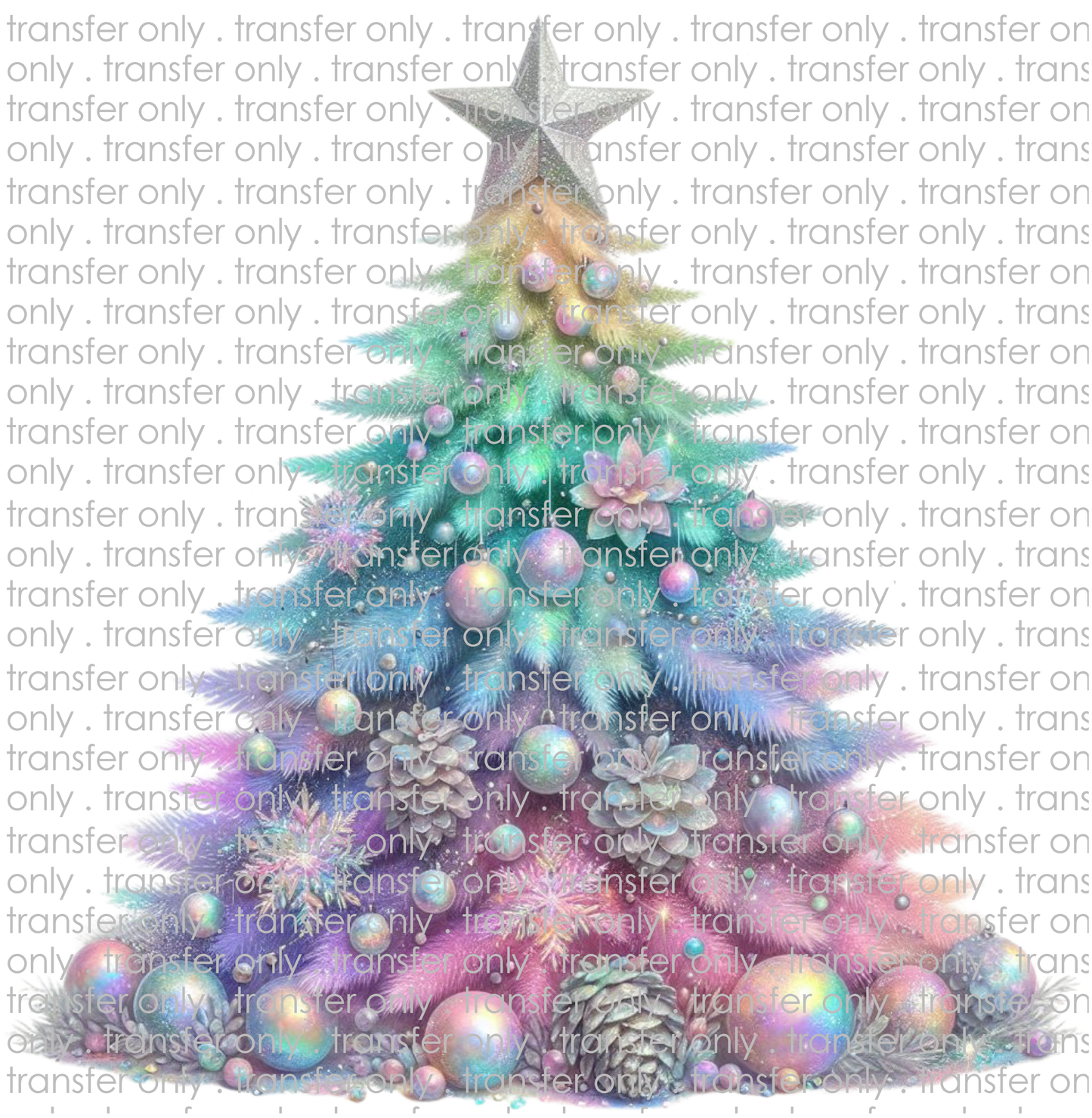 CHR 1243 Ombre Christmas Tree