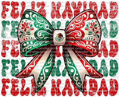 CHR 1268 Feliz Navidad Mexican Bow