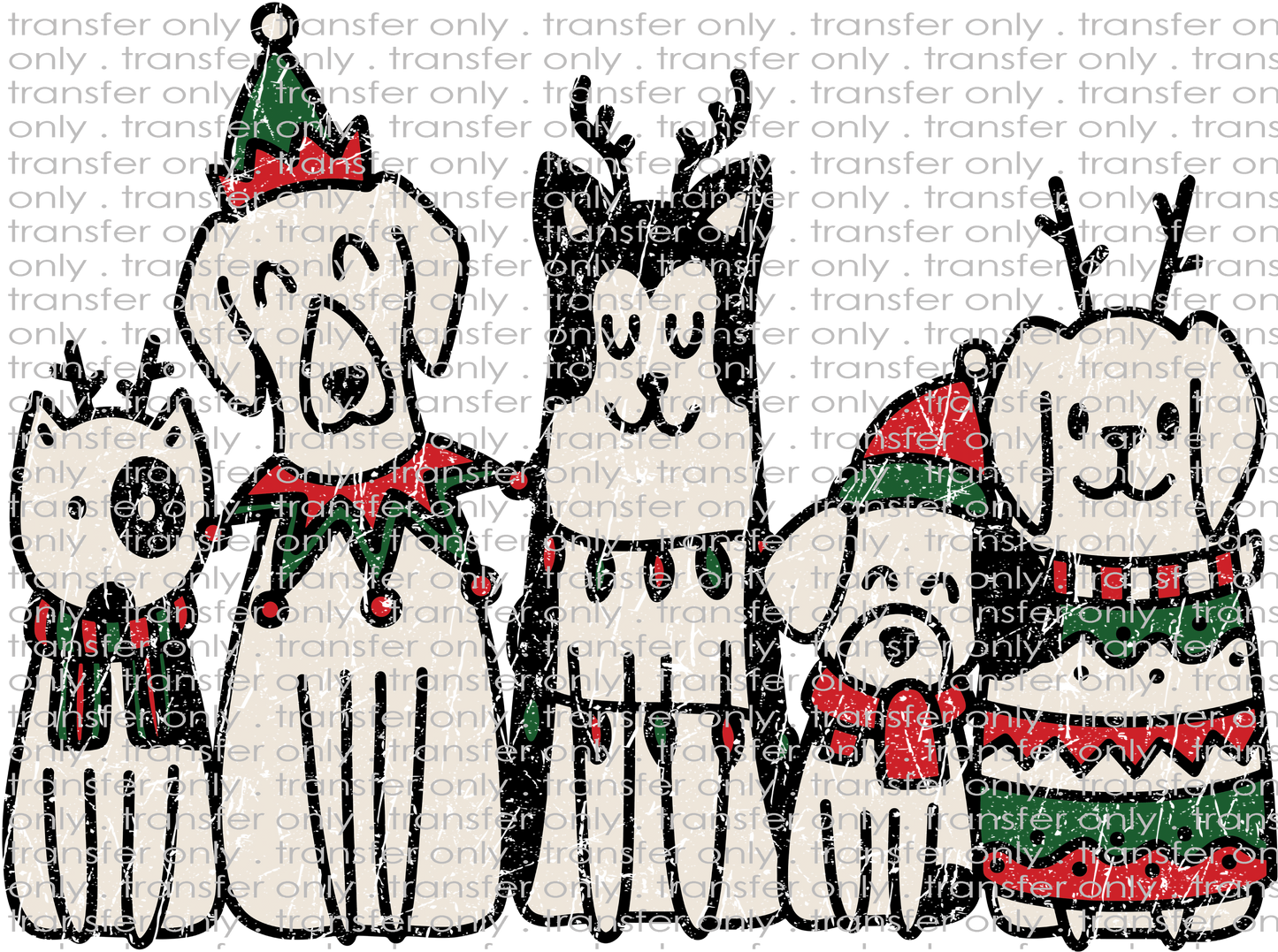 CHR 1276 Dog Christmas