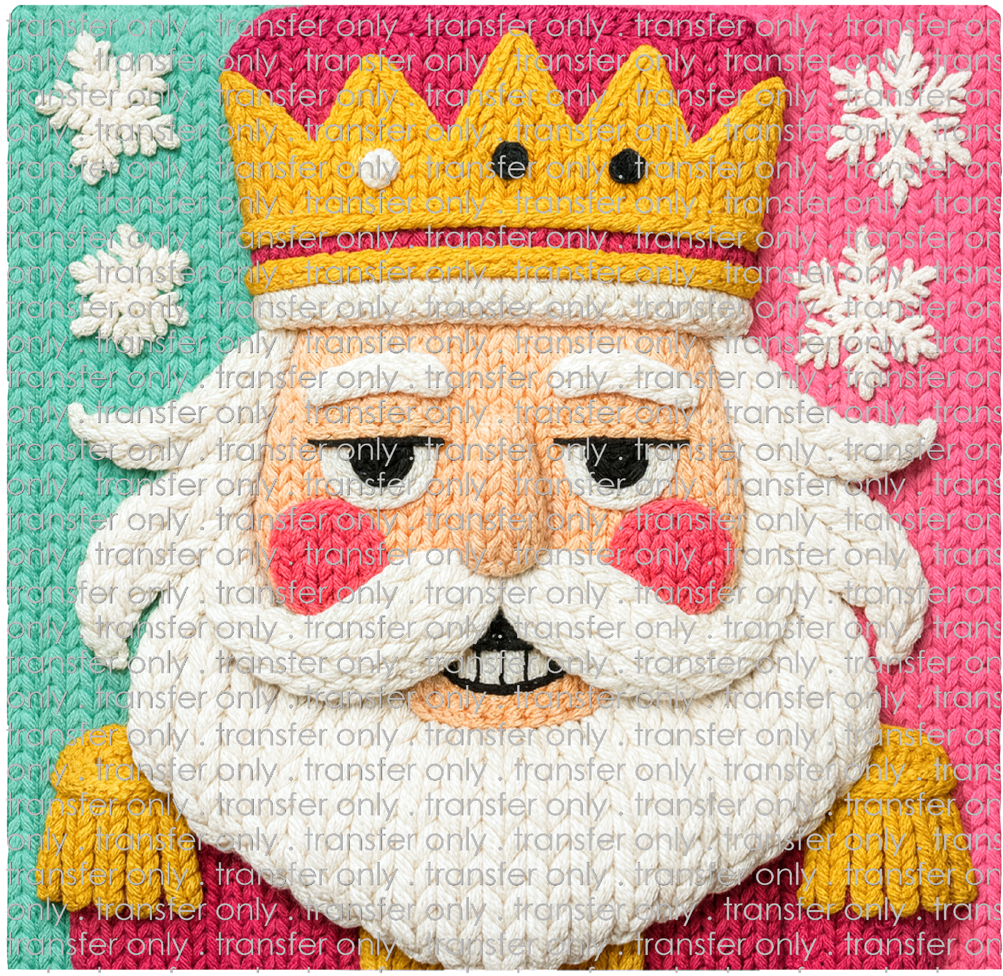 CHR 1285 Crochet Nutcracker Square