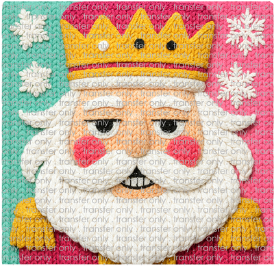 CHR 1285 Crochet Nutcracker Square