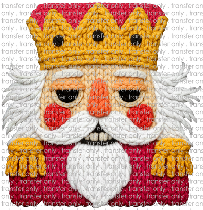 CHR 1288 Crochet Red Nut Cracker