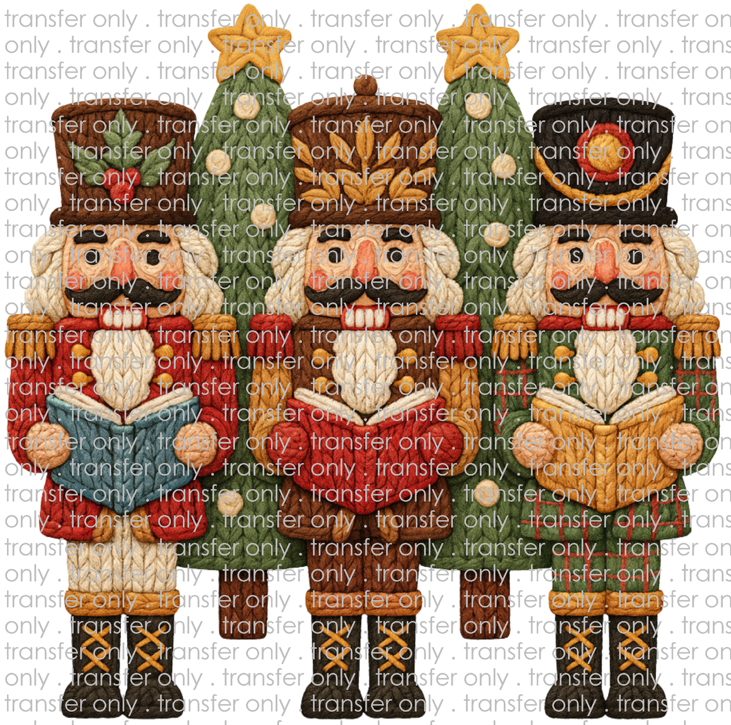CHR 1306 Three Nutcrackers with Two Trees