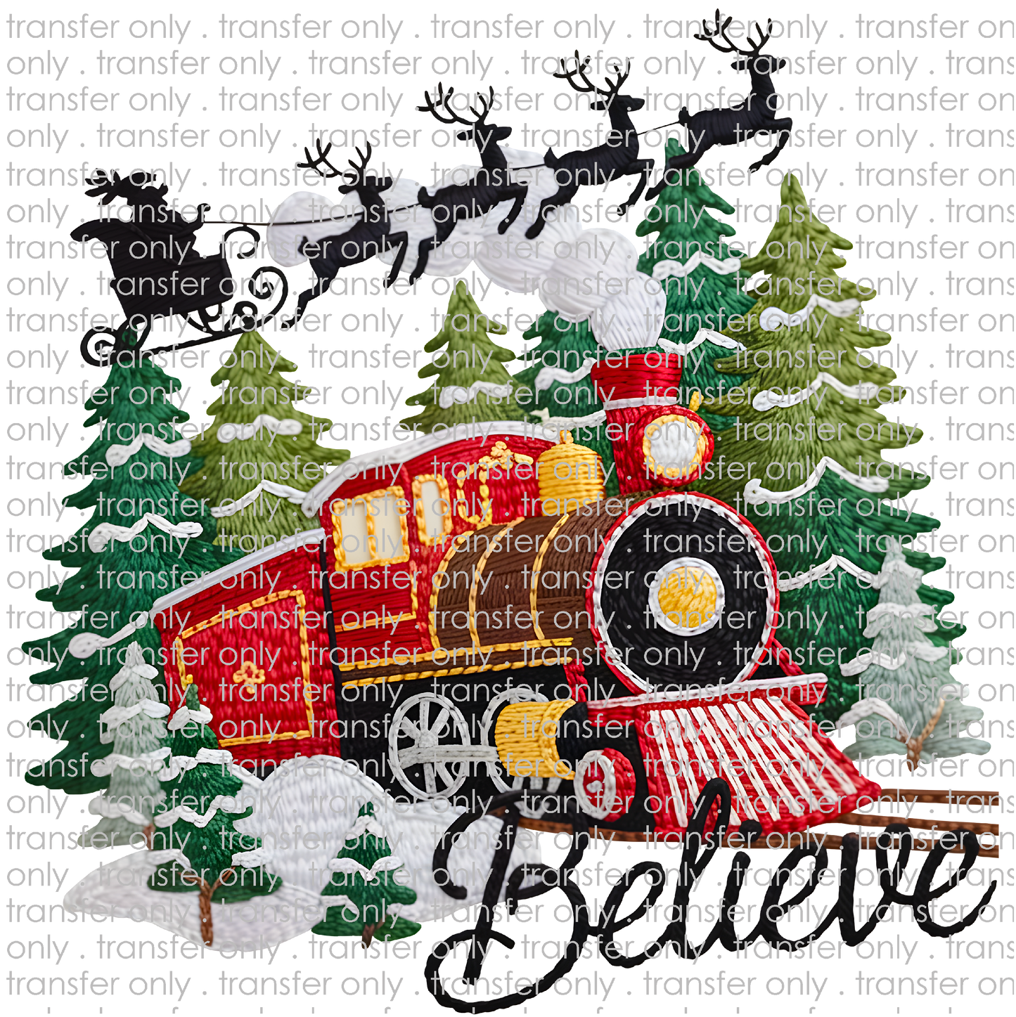 CHR 1308 Believe North Pole Train