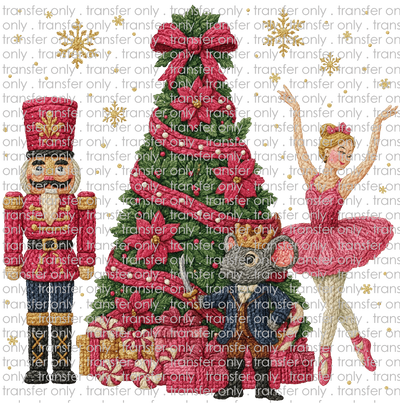 CHR 1316 Nutcracker Scene Faux Crochett