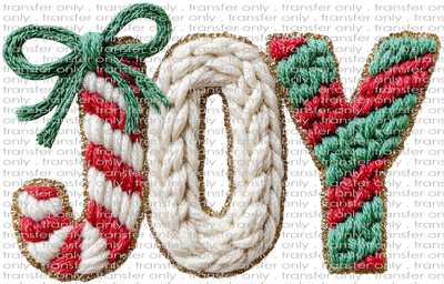 CHR 1322 Joy Knitting Red White Green