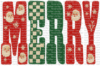 CHR 1345 Merry Christmas Rainbow