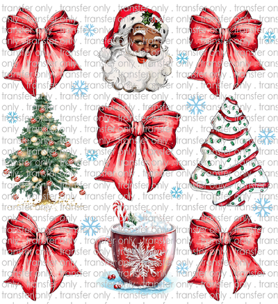 CHR 1350 Santa Bow Christmas Tree