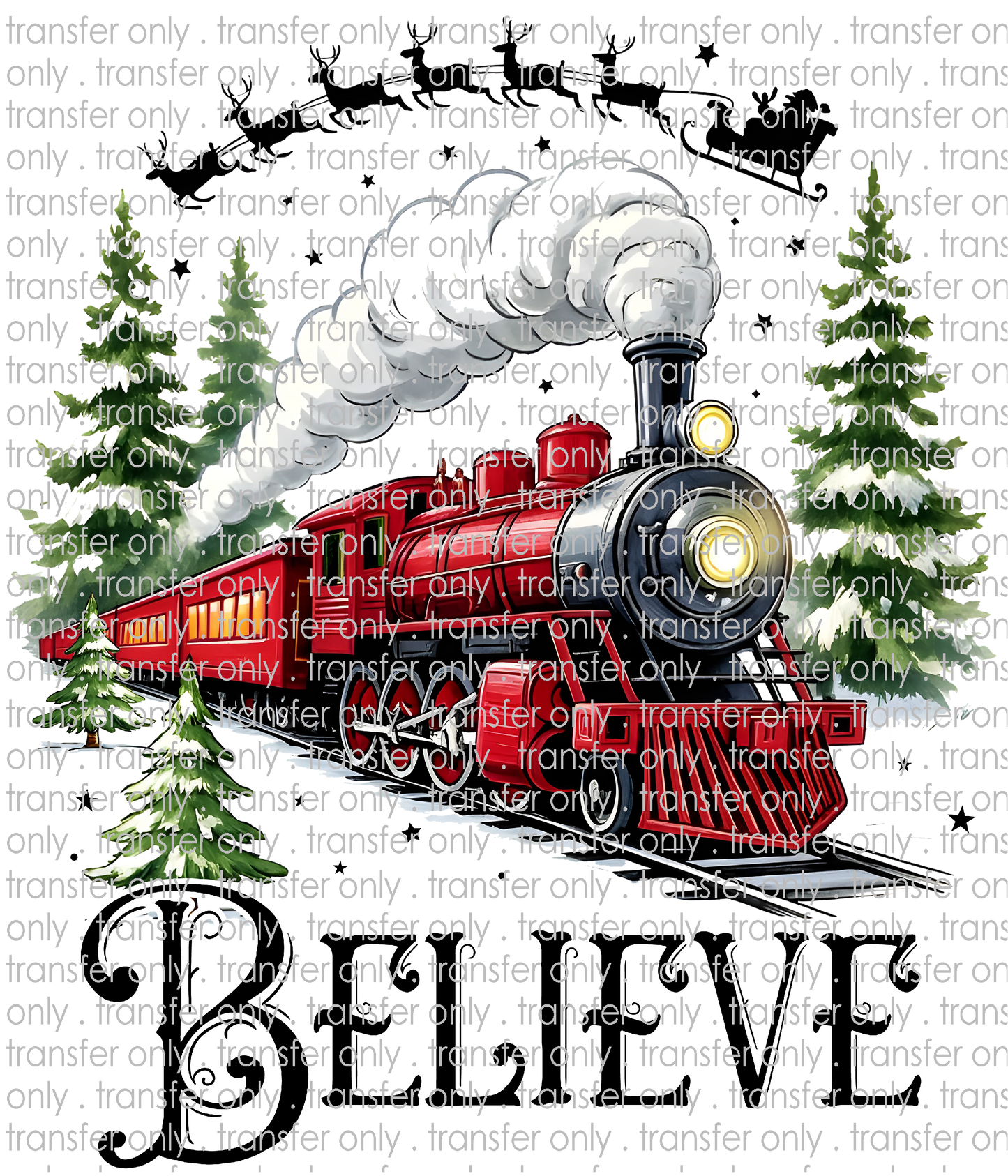 CHR 1357 Believe Train through Forest