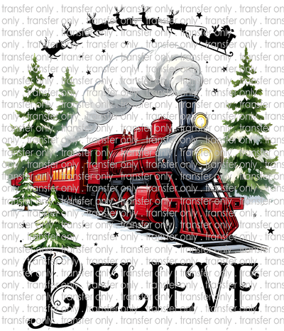 CHR 1357 Believe Train through Forest