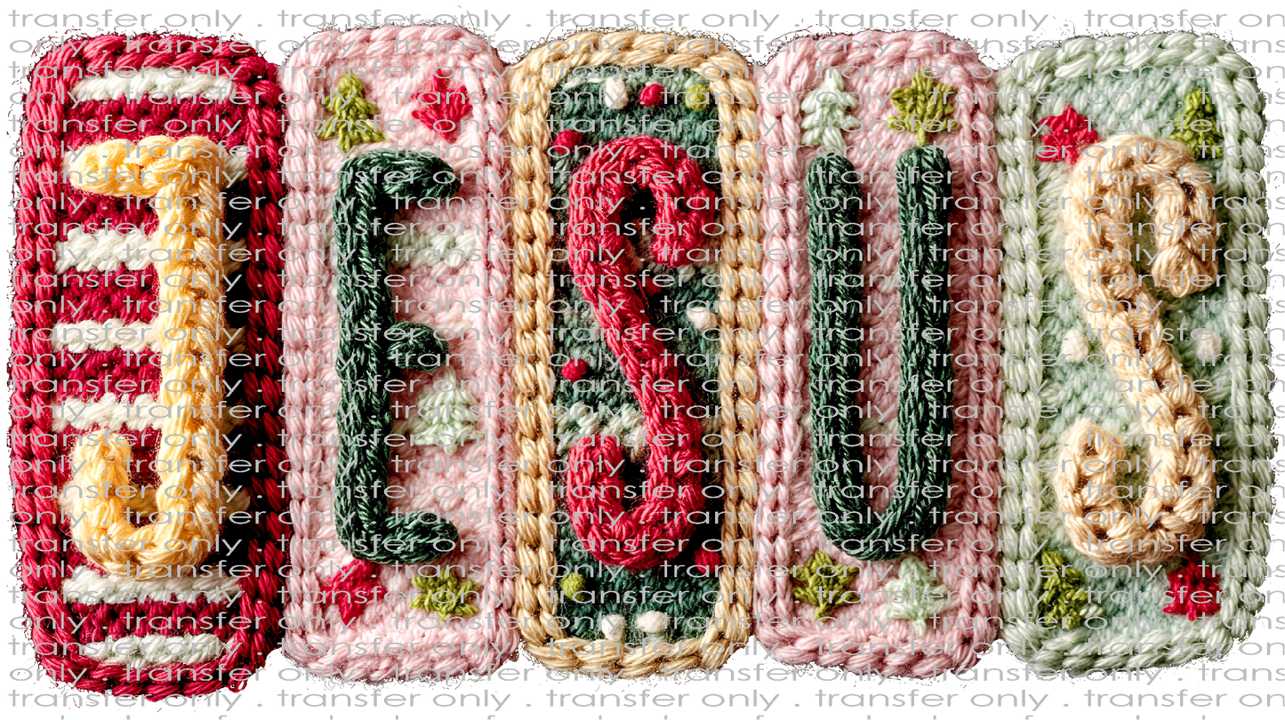 CHR 1364 Crochet Jesus