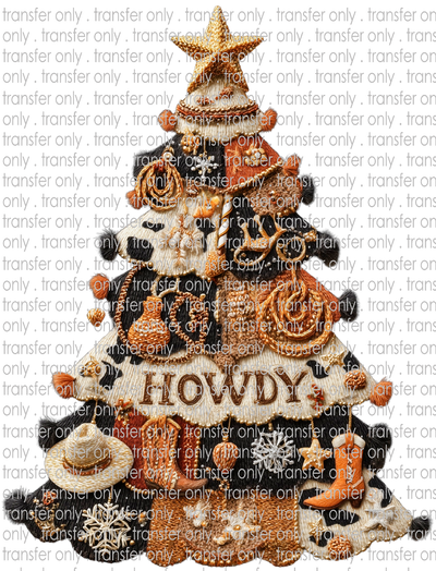 CHR 1365 Cowboy Christmas Tree