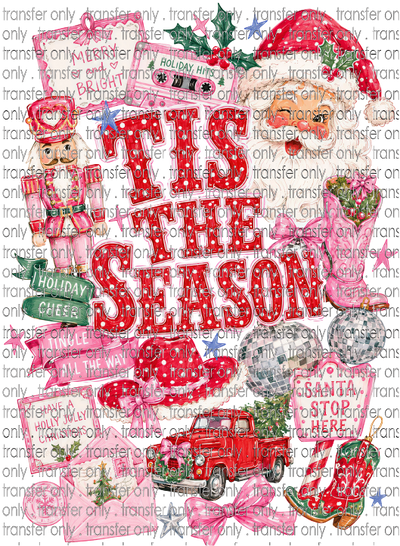 CHR 1382 Tis the Season Pink Collage