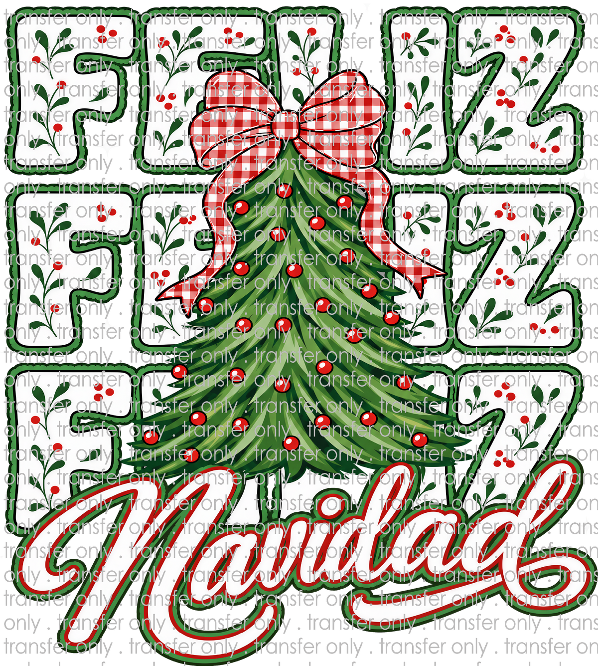 CHR 1410 Tree Feliz Navidad