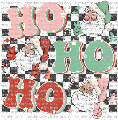 CHR 903 Retro Ho Ho Ho Santa