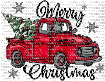 CHR 906 Merry Christmas Red Truck