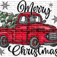 CHR 906 Merry Christmas Red Truck