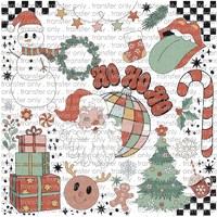 CHR 956 Retro Christmas Collage