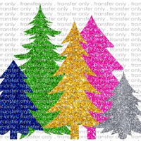CHR 978 Faux Glitter Trees