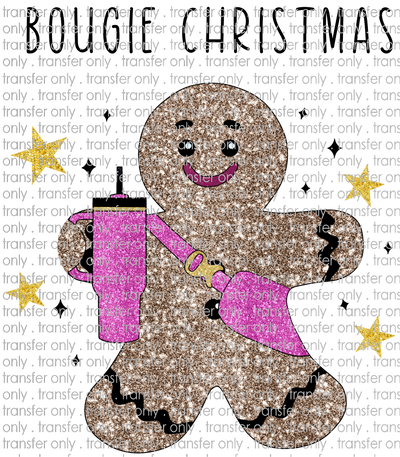 CHR 989 Bougie Christmas Gingerbread Man