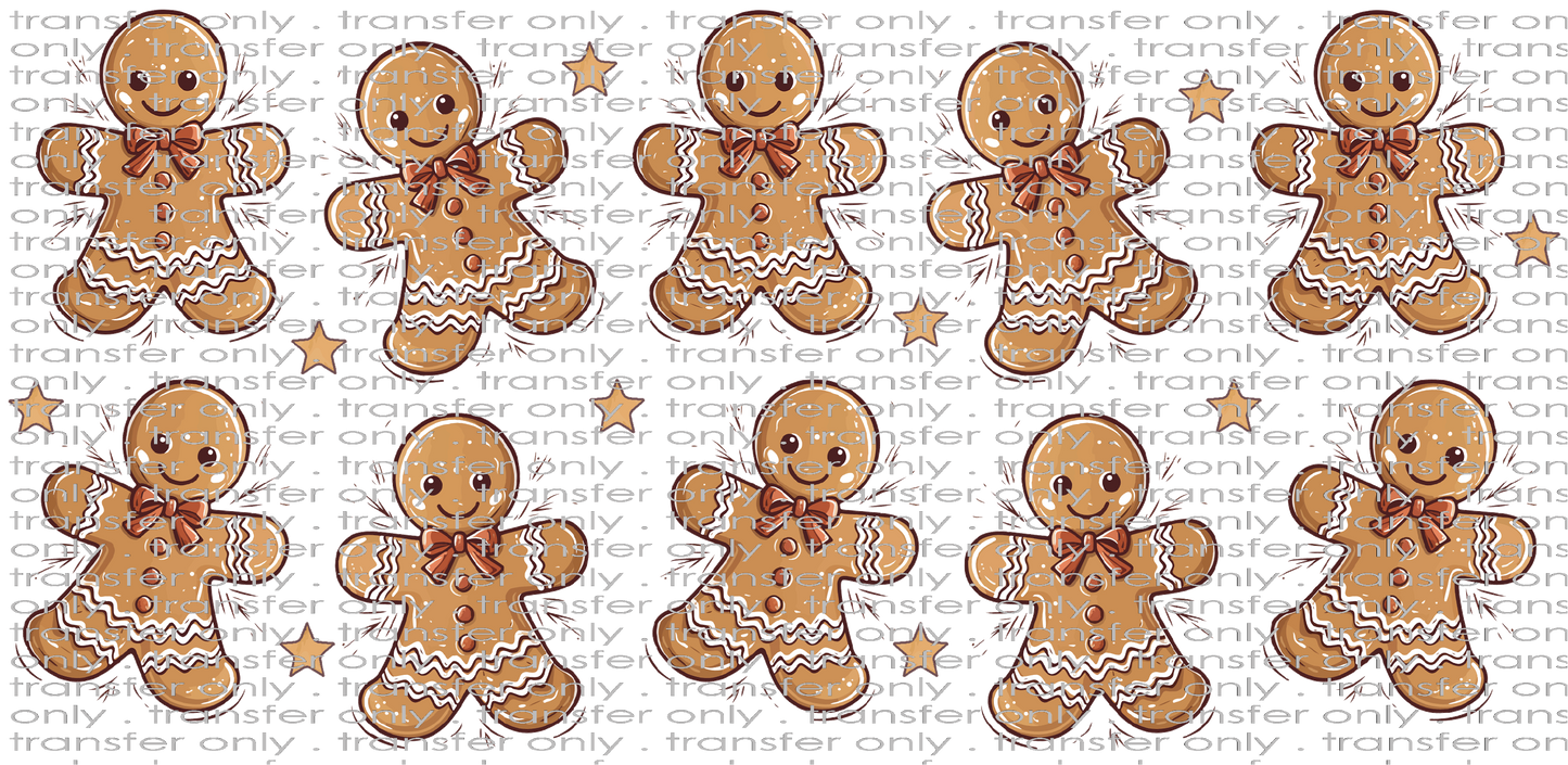 CHR UV 135 Gingerbread Men UV DTF 16oz Wrap