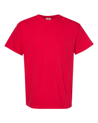 Red-Comfort Colors Heavyweight Adult Crew T-Shirt - 1717