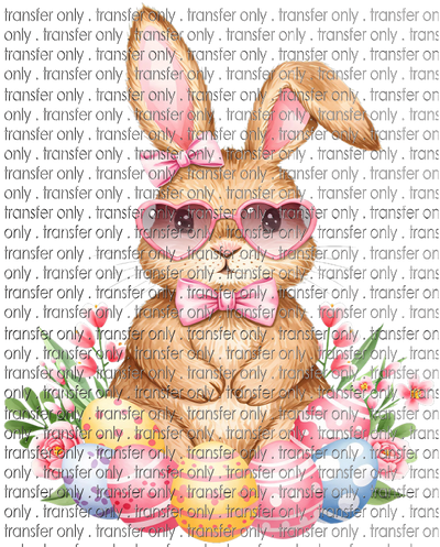 EST 256 Easter Bunny with Flowers and Eggs