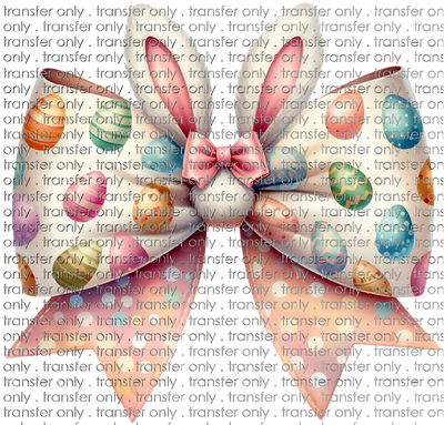 EST 266 Bunny Bow with Easter Eggs