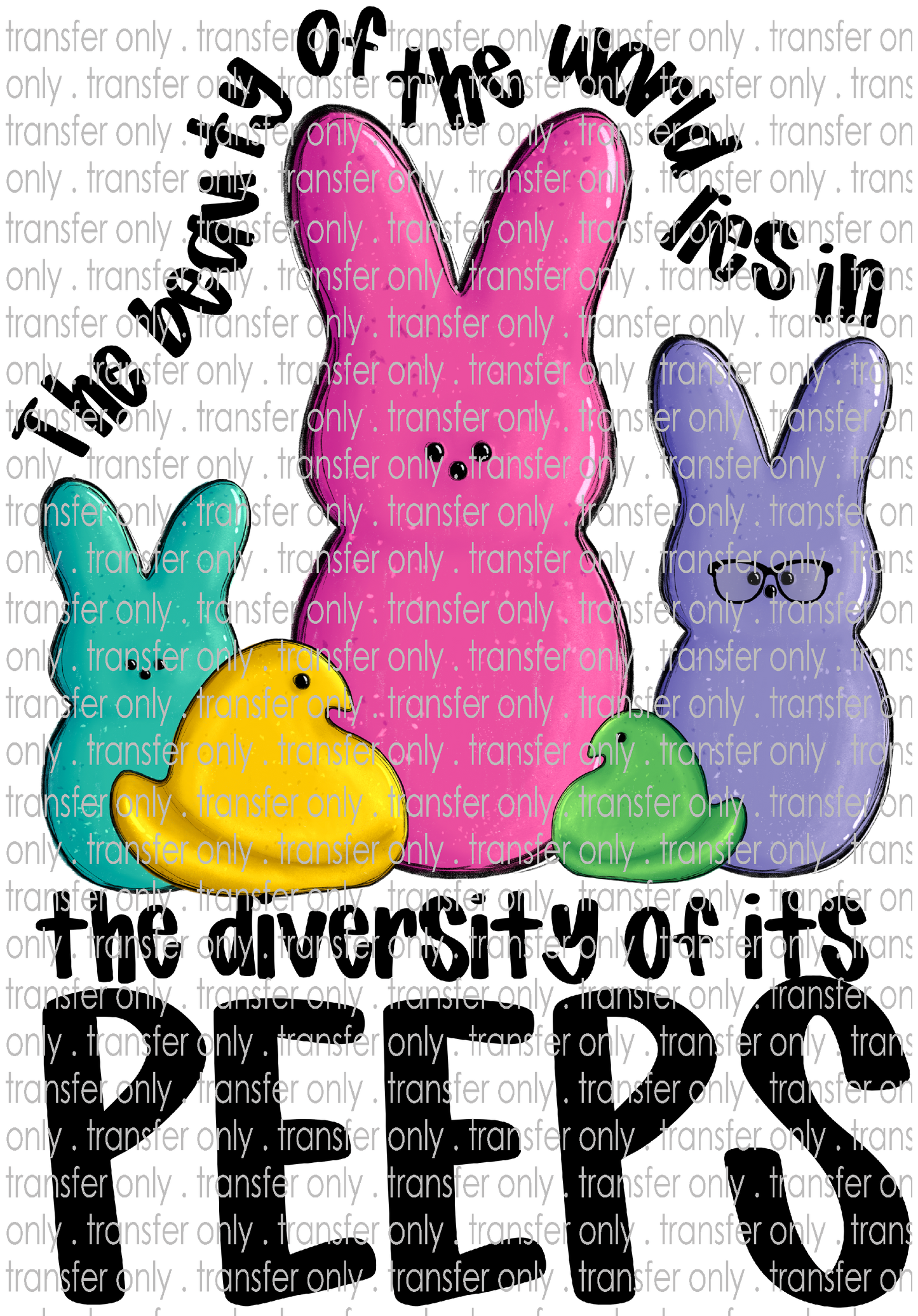 EST 271 The Beauty of the World Lies in the Diversity of its Peeps