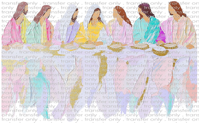 EST 281 Last Supper Watercolor