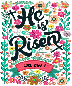 FAITH 137 He is Risen Flowers
