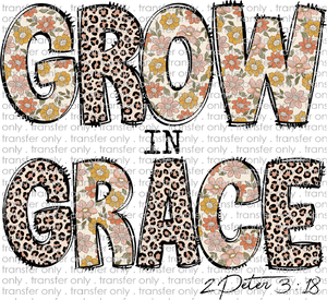 FAITH 141 Grow in Grace Flowers