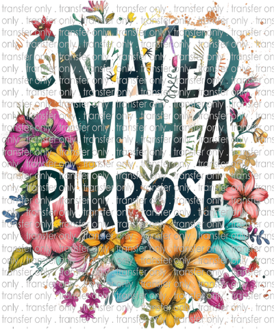 FAITH 151 Created With a Purpose Floral