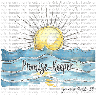 UVFAITH 169 Promise Keeper Sea and Sunrise