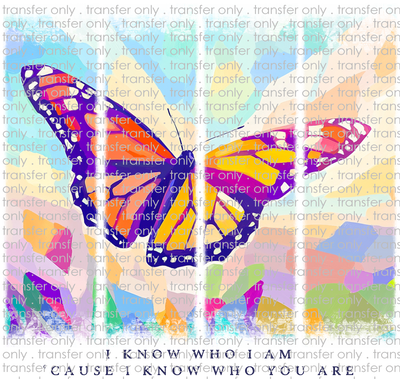 FAITH 219 I know Who I Am Butterfly