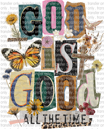 FAITH 232 God is Good Cut out Letters