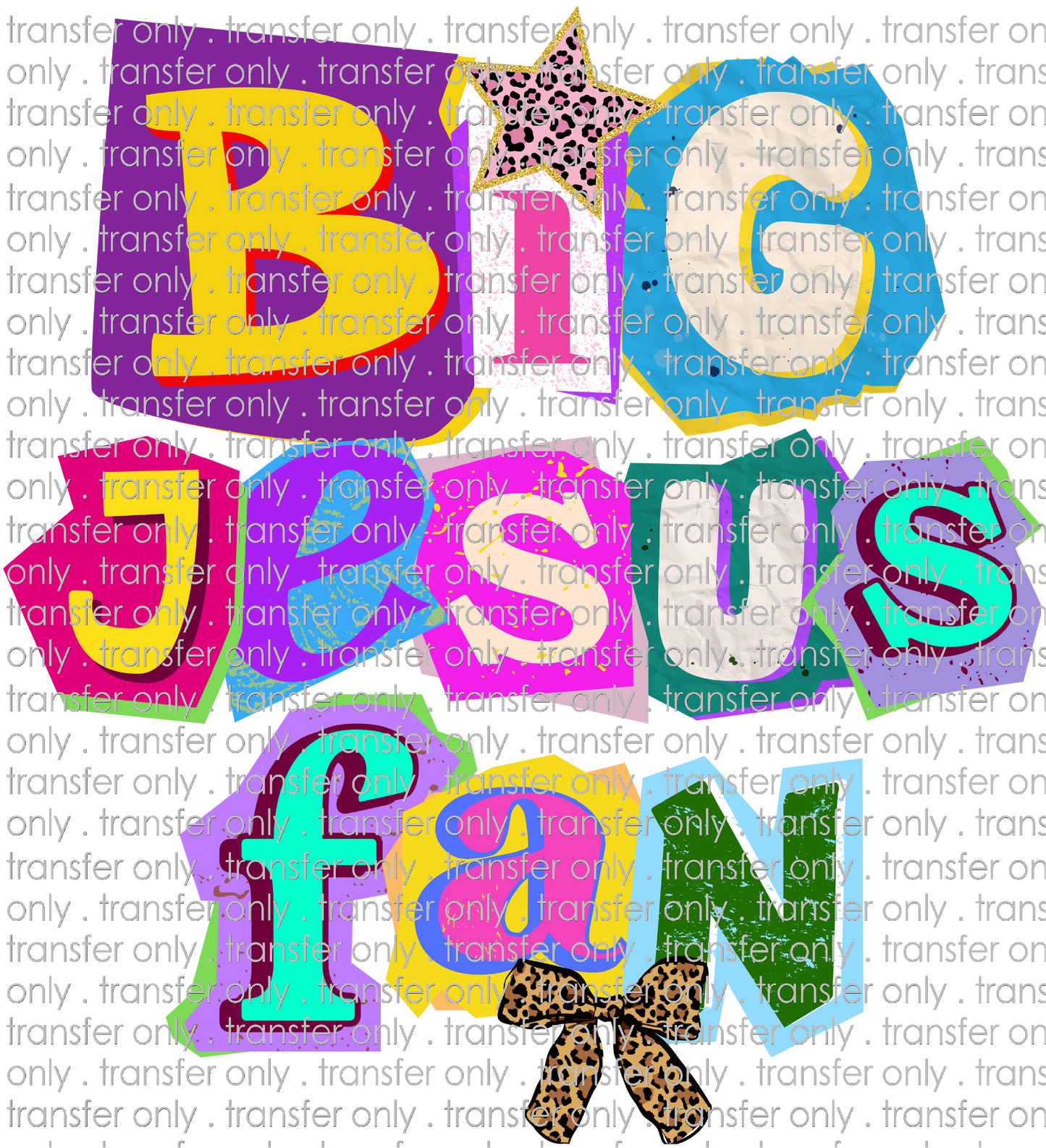 FAITH 302 Big Jesus Fan
