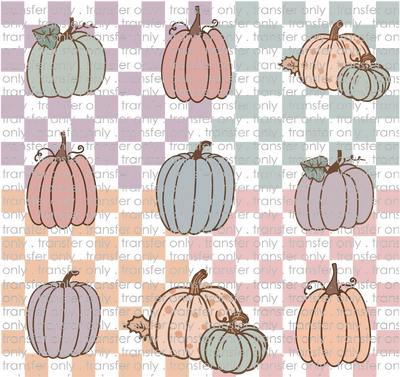 FALL 444 Retro Pastel Pumpkin