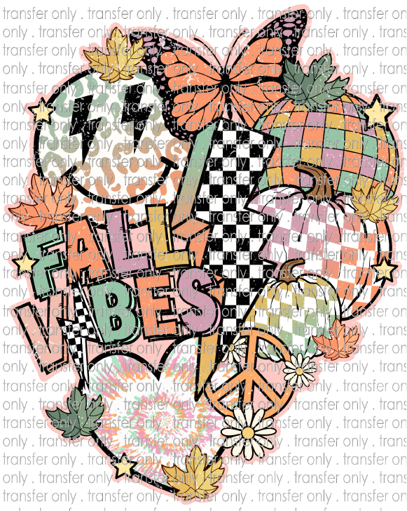 FALL 506 Retro Fall Vibes Collage Grunge